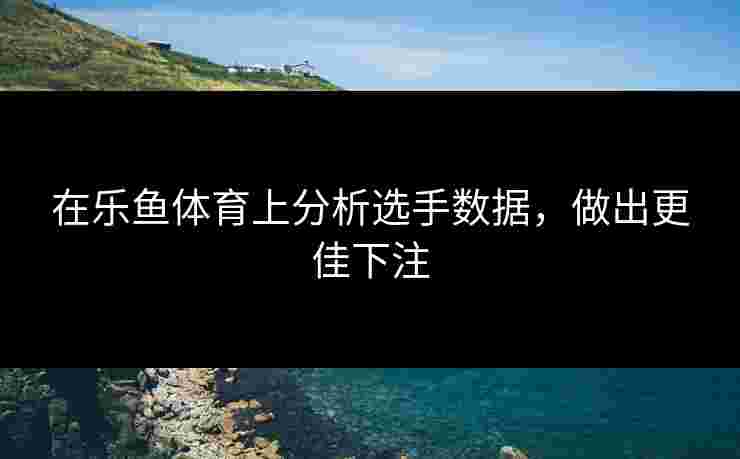 在乐鱼体育上分析选手数据，做出更佳下注